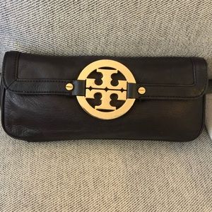 Tory Burch 100% leather clutch